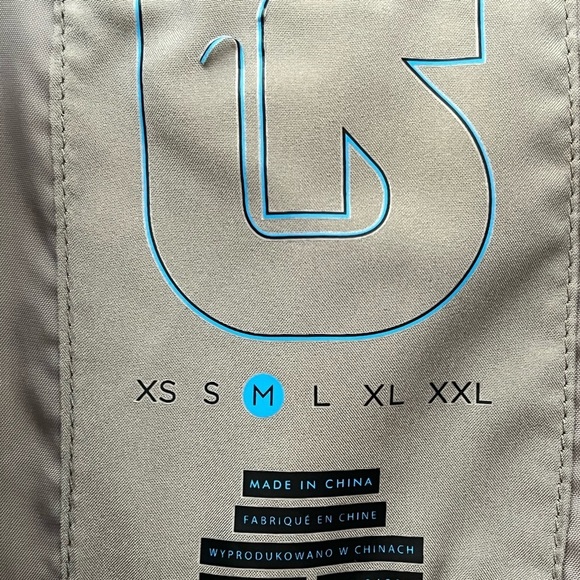 Burton | Sage Green Dryride Ultrashell Jacket Sz M - Picture 9 of 10